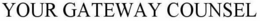 YOUR GATEWAY COUNSEL trademark