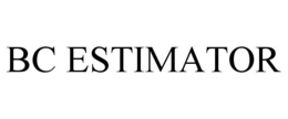 BC ESTIMATOR trademark