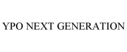 YPO NEXT GENERATION trademark