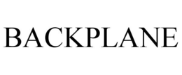 BACKPLANE trademark