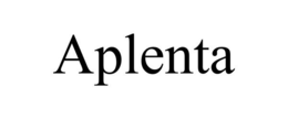 APLENTA trademark