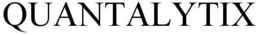 QUANTALYTIX trademark