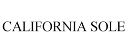 CALIFORNIA SOLE trademark