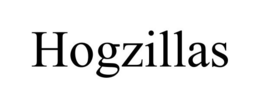 HOGZILLAS trademark