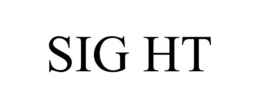 SIG HT trademark