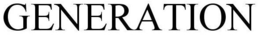 GENERATION trademark