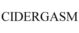 CIDERGASM trademark