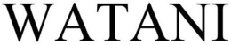 WATANI trademark