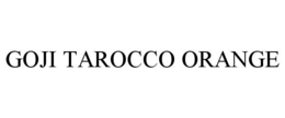 GOJI TAROCCO ORANGE trademark