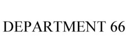 DEPARTMENT 66 trademark