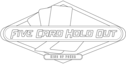 FIVE CARD HOLD OUT KING OF POKER trademark