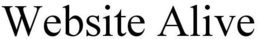 WEBSITE ALIVE trademark