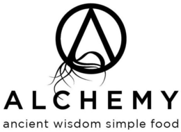 A ALCHEMY ANCIENT WISDOM SIMPLE FOOD trademark