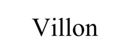 VILLON trademark