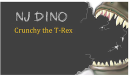NJ DINO CRUNCHY THE T-REX trademark