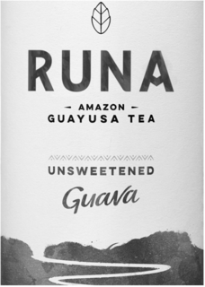 RUNA AMAZON GUAYUSA TEA UNSWEETENED GUAVA trademark