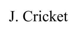 J. CRICKET trademark