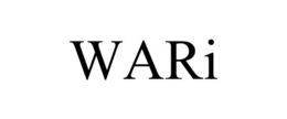 WARI trademark