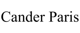 CANDER PARIS trademark