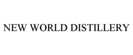 NEW WORLD DISTILLERY trademark
