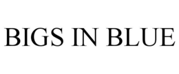 BIGS IN BLUE trademark