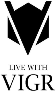 LIVE WITH VIGR V trademark