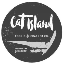CAT ISLAND COOKIE & CRACKER CO. PASS CHRISTIAN, MISSISSIPPI trademark