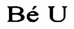 BÉ U trademark