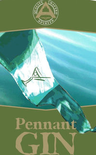 PENNANT GIN A QUALITY CRAFTED SPIRITS trademark