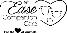 AT EASE COMPANION CARE FOR THE LOVE OF ANIMALS trademark