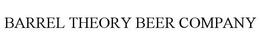 BARREL THEORY BEER COMPANY trademark