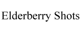 ELDERBERRY SHOTS trademark