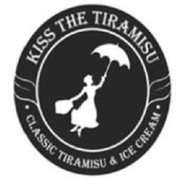 KISS THE TIRAMISU   ·  CLASSIC TIRAMISU & ICE CREAM · trademark