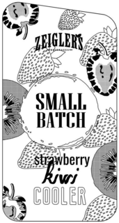 ZEIGLER'S BEVERAGES SMALL BATCH STRAWBERRY KIWI COOLER trademark