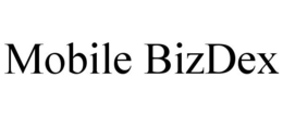 MOBILE BIZDEX trademark