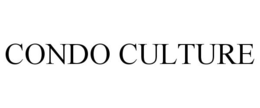 CONDO CULTURE trademark