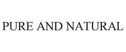 PURE AND NATURAL trademark