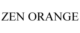ZEN ORANGE trademark