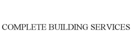 COMPLETE BUILDING SERVICES trademark