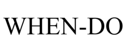 WHEN-DO trademark