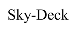 SKY-DECK trademark