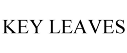 KEY LEAVES trademark