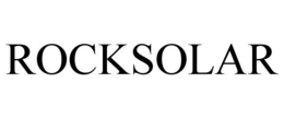 ROCKSOLAR trademark