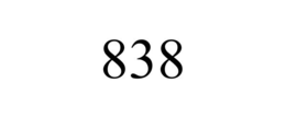 838 trademark