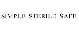 SIMPLE. STERILE. SAFE. trademark