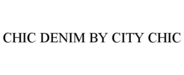 CHIC DENIM BY CITY CHIC trademark