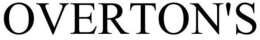 OVERTON'S trademark