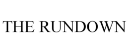 THE RUNDOWN trademark