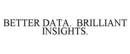 BETTER DATA. BRILLIANT INSIGHTS. trademark