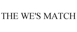 THE WE'S MATCH trademark